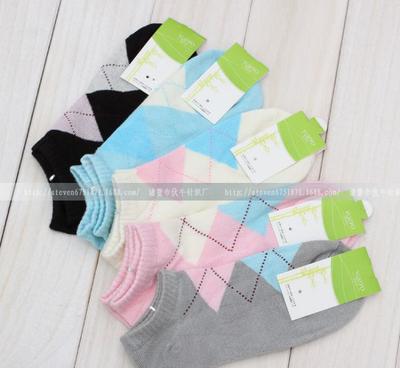 新品夏季薄款女襪襪潮竹纖維女襪休閑透氣抗菌外貿(mào)女襪批發(fā)