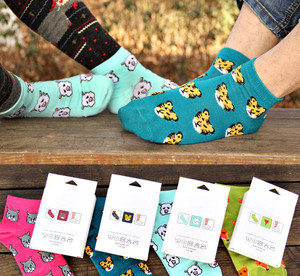 【韓國(guó)夏季新款老虎小熊卡通盒裝情侶男女式船襪 可愛(ài)情侶襪批發(fā)】?jī)r(jià)格_廠家_圖片 -