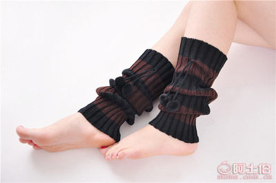 新款韓版2色球襪套護(hù)膝堆堆襪靴套 多色選擇，廠家直銷
